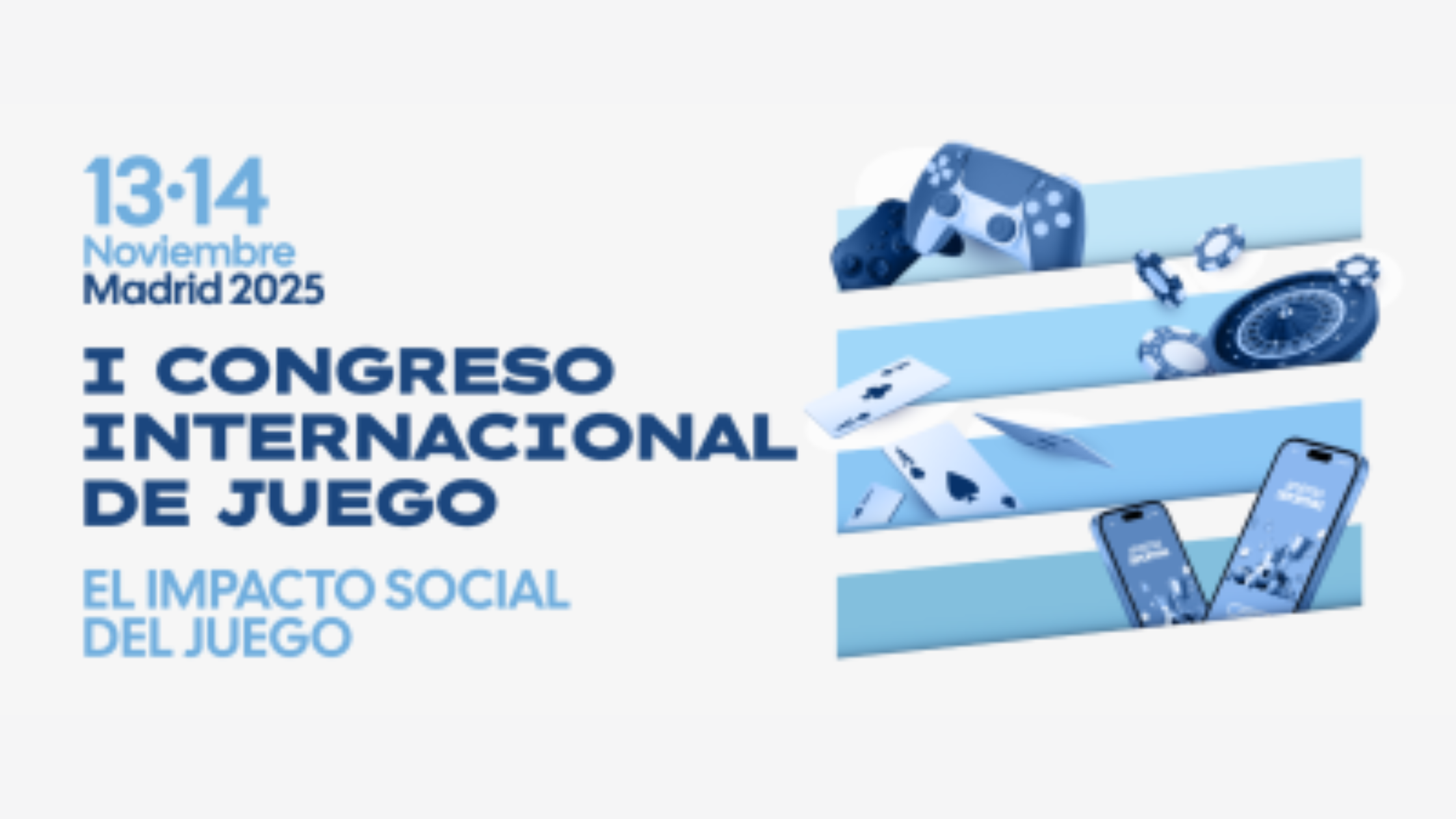 Se abre el plazo de inscripción para el I Congreso Internacional de Juego.