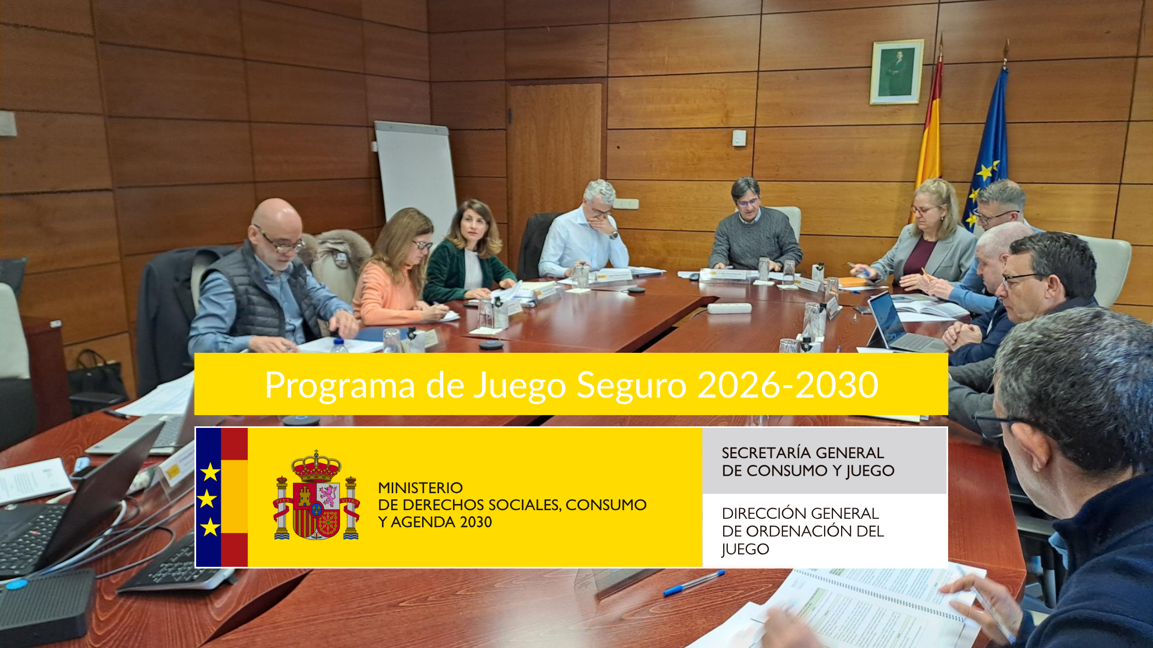 DGOJ Plan Juego Seguro 2026 - 2030