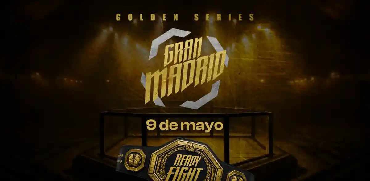 Ready Fight Golden Series Vol. 5: el MMA vuelve al Gran Madrid Casino Torrelodones