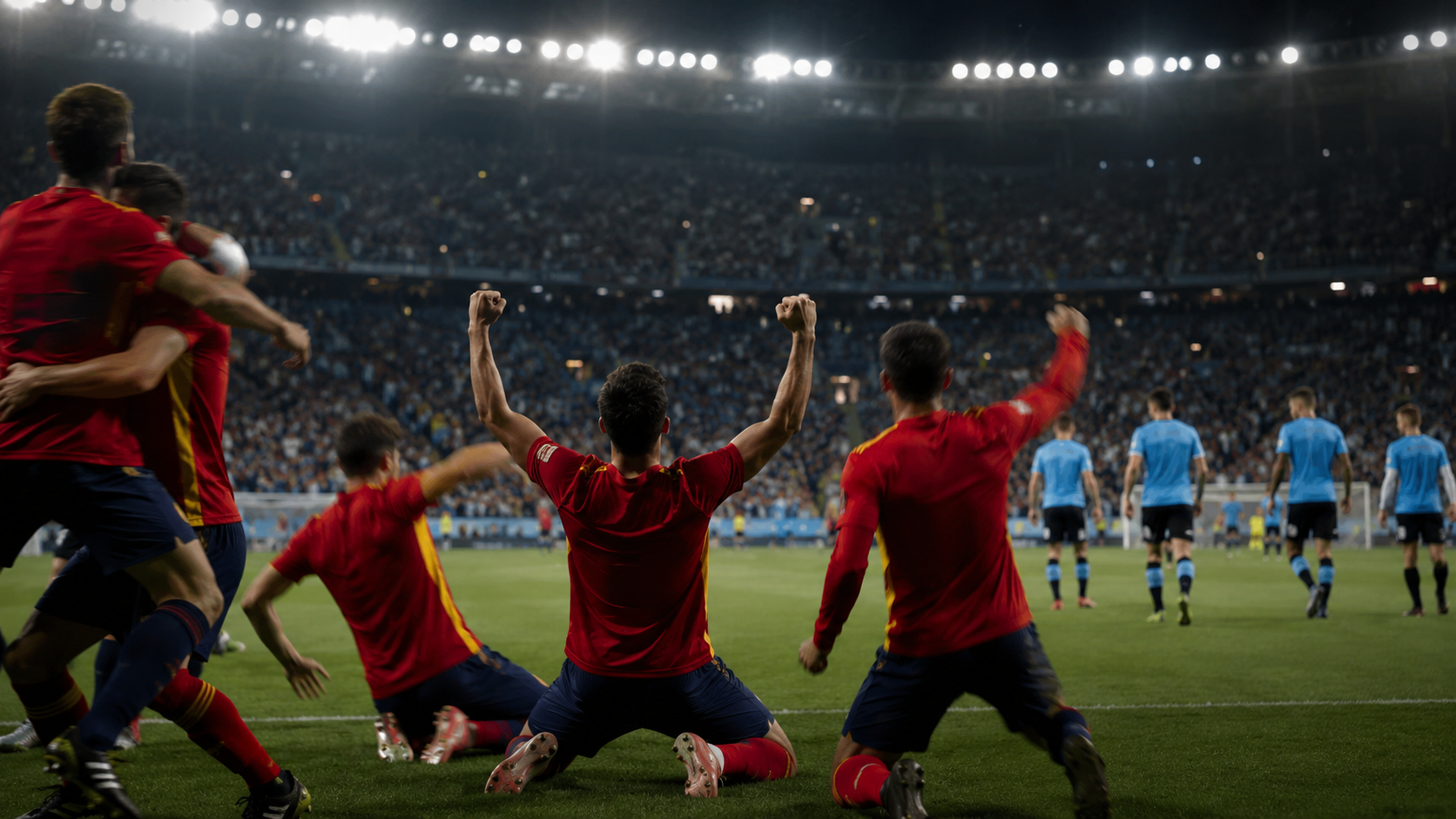 España vs Uruguay