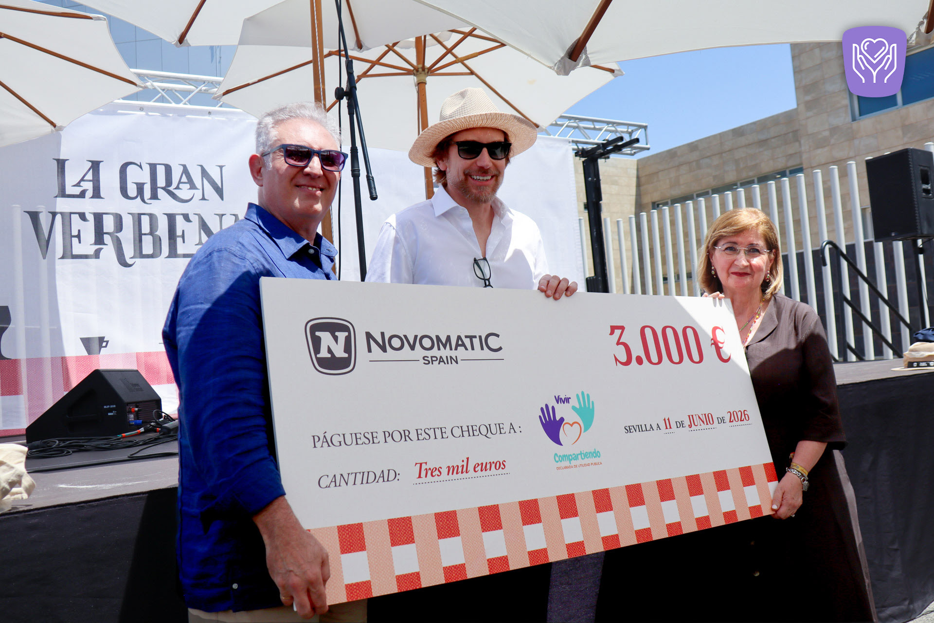 Vivir compartiendo Novomatic