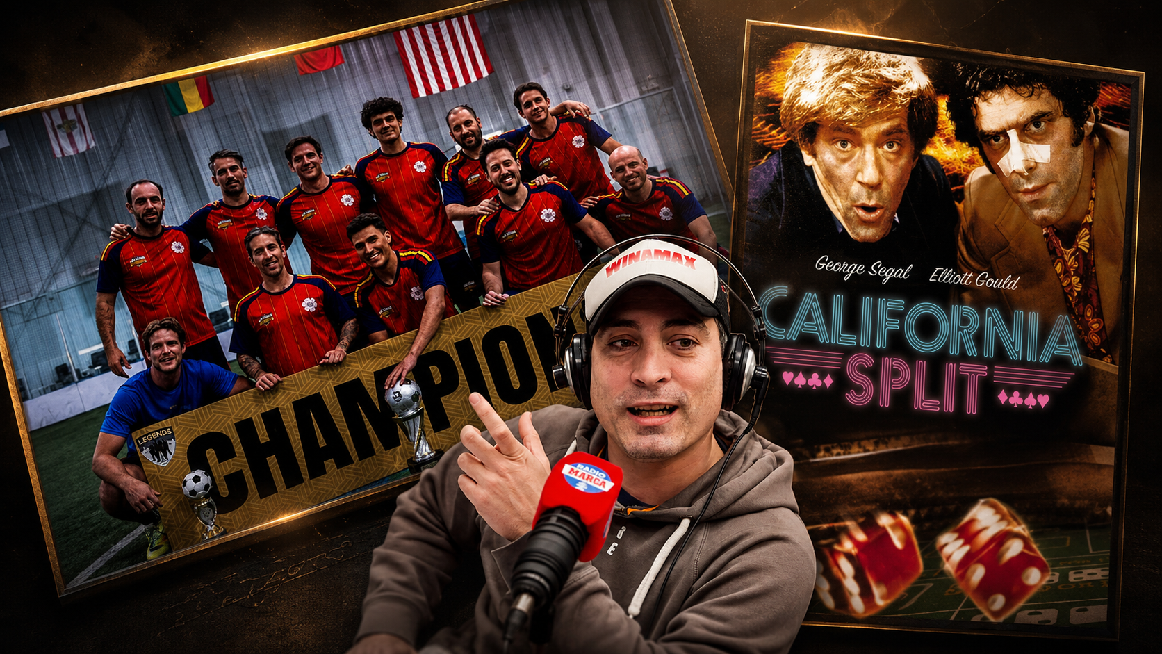 Campeones de la baraja y del balón: la selección española repite Mundial de fútbol de jugadores de póker, California Split protagoniza Poker y Cine y repasamos la última semana del circuito nacional