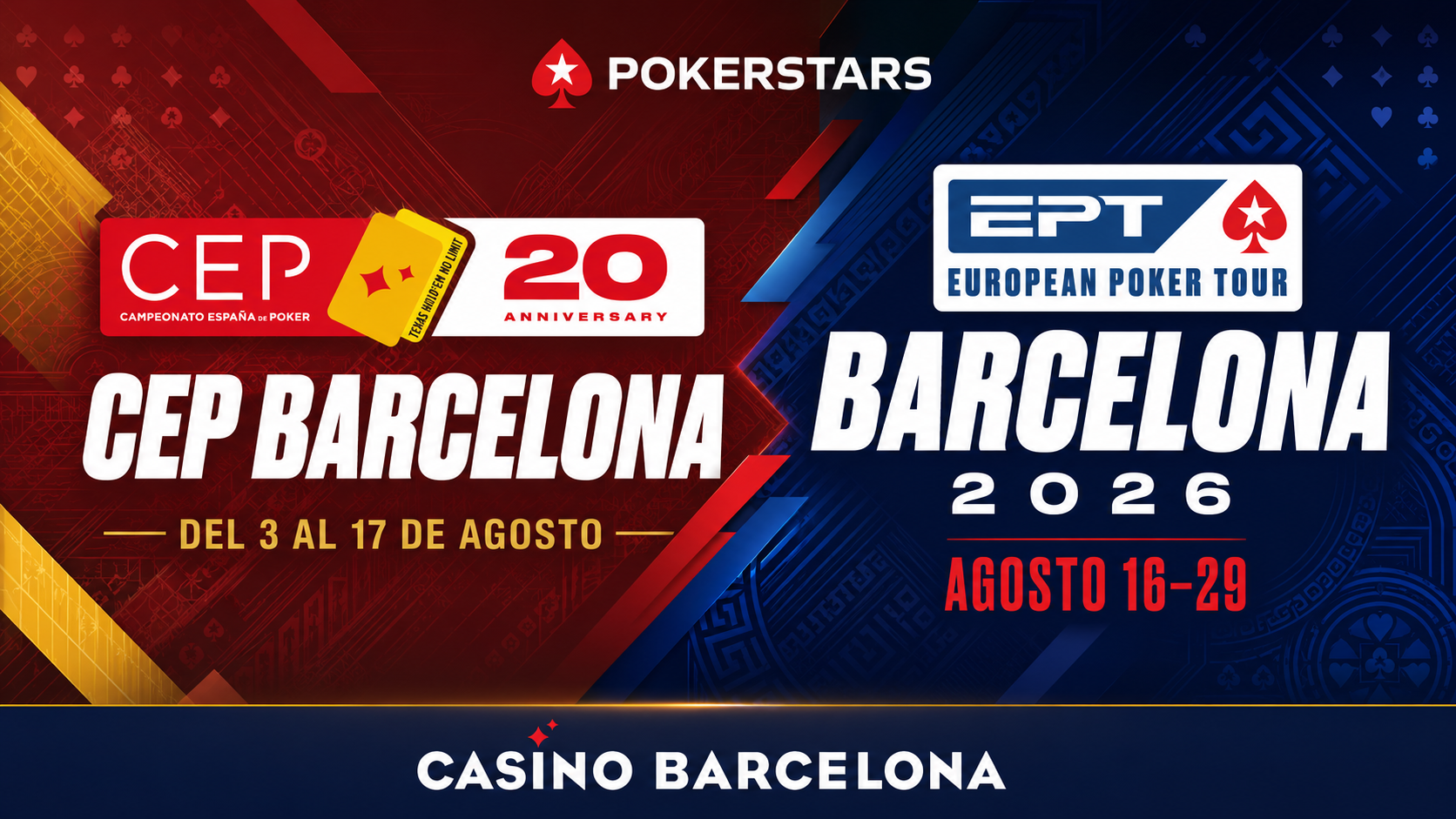 Casino Barcelona encadena 28 días de póker con el CEP y el European Poker Tour