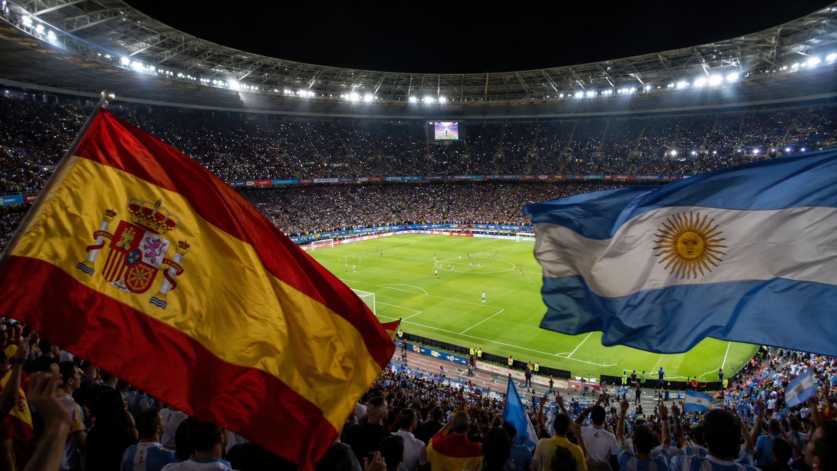 España se Cita con Messi en la Final