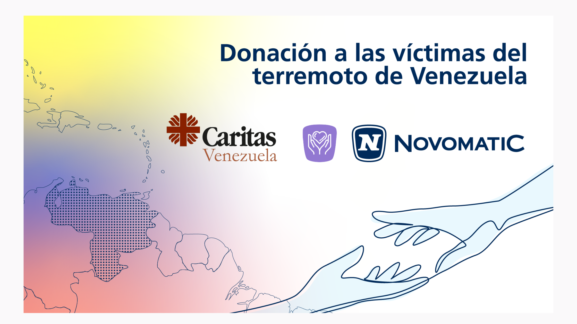 NOVOMATIC SPAIN MUESTRA SU APOYO A LAS VÍCTIMAS DE LOS TERREMOTOS DE VENEZUELA