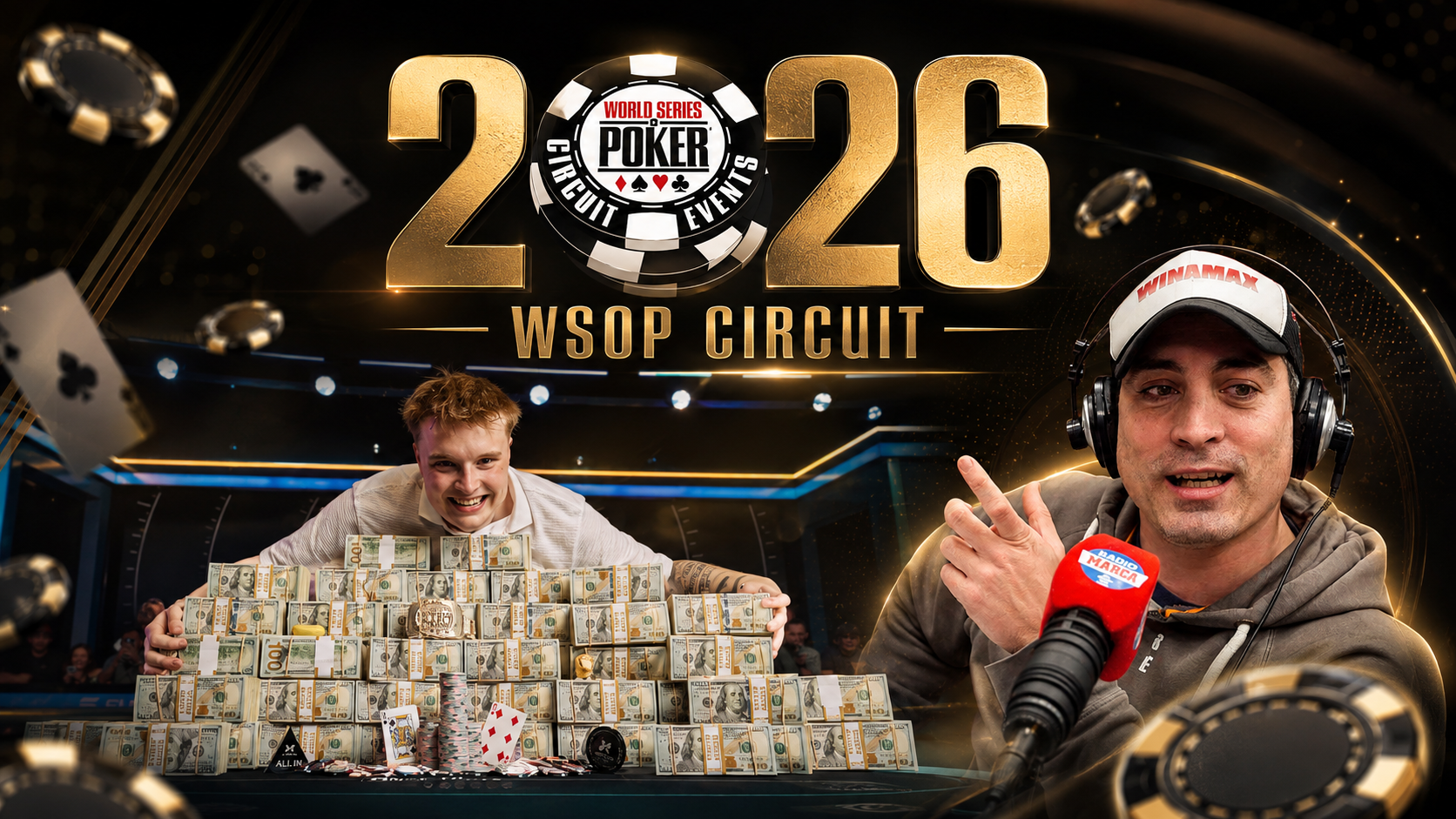 Jumalon cierra las WSOP con un título de principio a fin y una mano que sigue dando vueltas