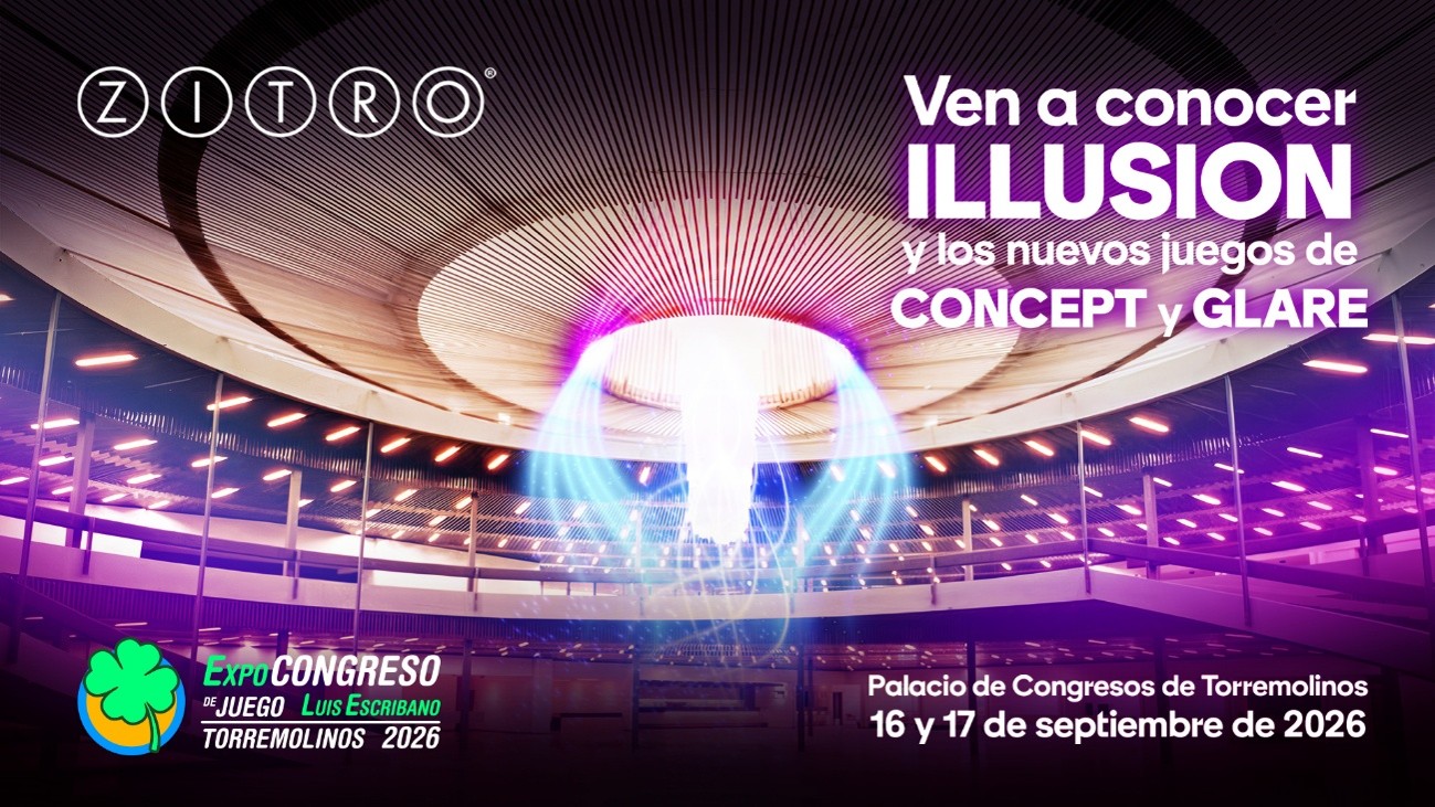 Zitro presentará ILLUSION, CONCEPT y GLARE en el Expo Congreso de Torremolinos