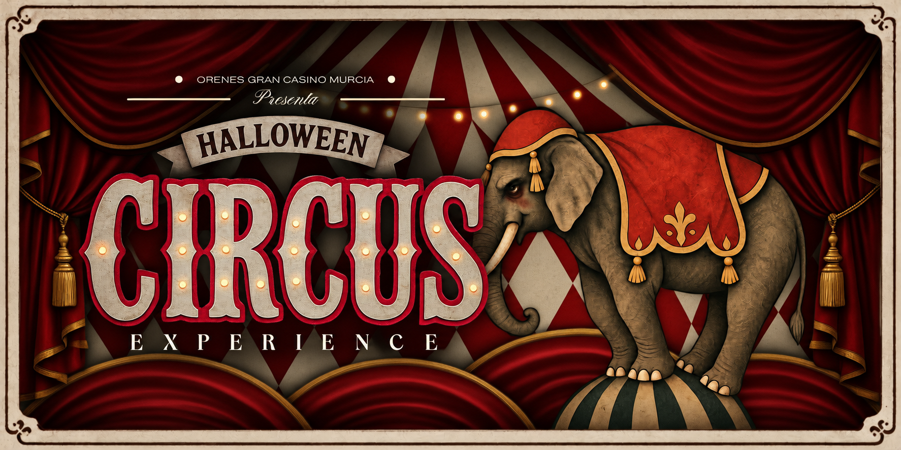 Halloween Circus Experience: Odiseo convierte su noche de Halloween en un circo con cena y espectáculo