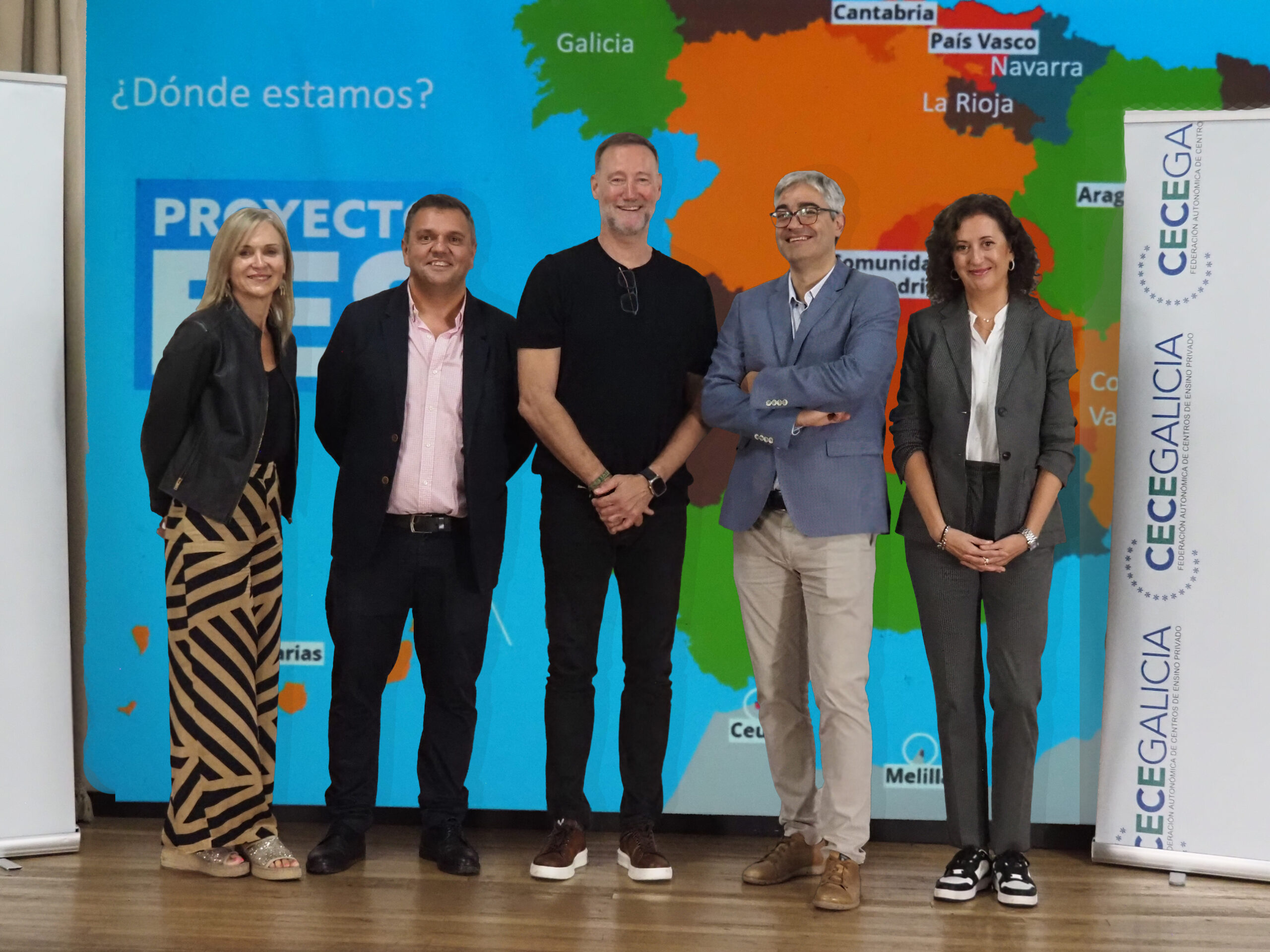 El Proyecto FES llega a Galicia: tres jornadas en Ribeira, Vigo y A Coruña junto a CECE Galicia